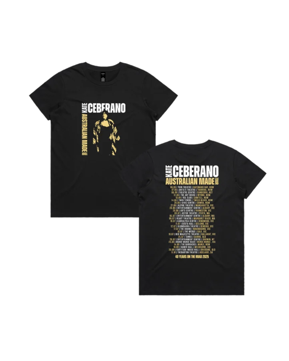 Kate Ceberano | Australian made Tour 2025 | Womens T Shirt