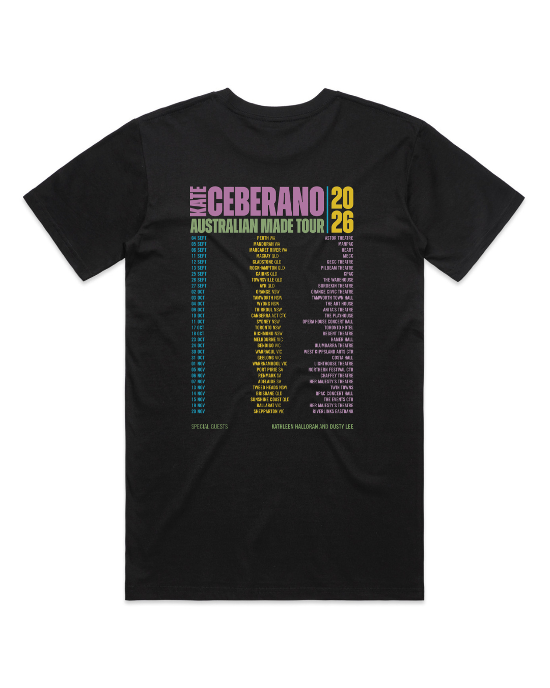 Kate Ceberano | Aus Made Tour 2026 | Unisex T Shirt