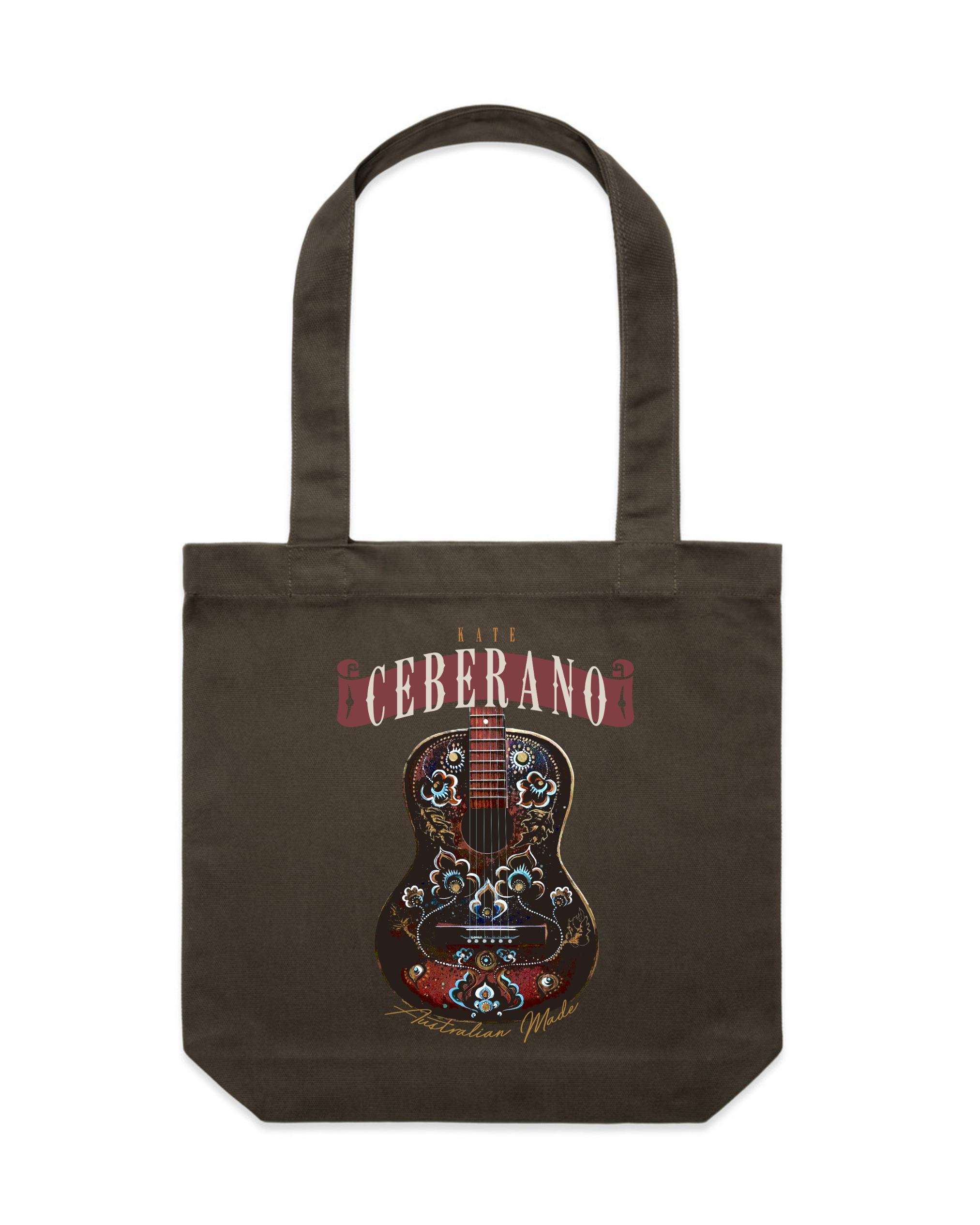 Kate Ceberano | Guitar | Brown Tote
