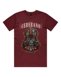 Kate Ceberano | Guitar | Burgundy Unisex T Shirt
