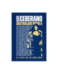 Kate Ceberano | Aus Made 2025 | Navy Tea Towel
